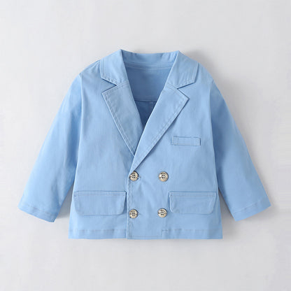 Boys' Gentleman Two-piece Children's Clothing